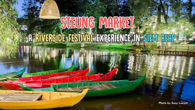 Steung Market: A Riverside Water Festival Experience in Siem Reap